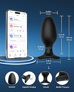 LOVENSE Hush 2 Vibrating Butt Plug